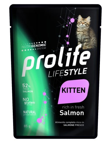 Prolife Life Style Kitten Salmone 85 g Prolife Life Style Kitten Salmone 85 g